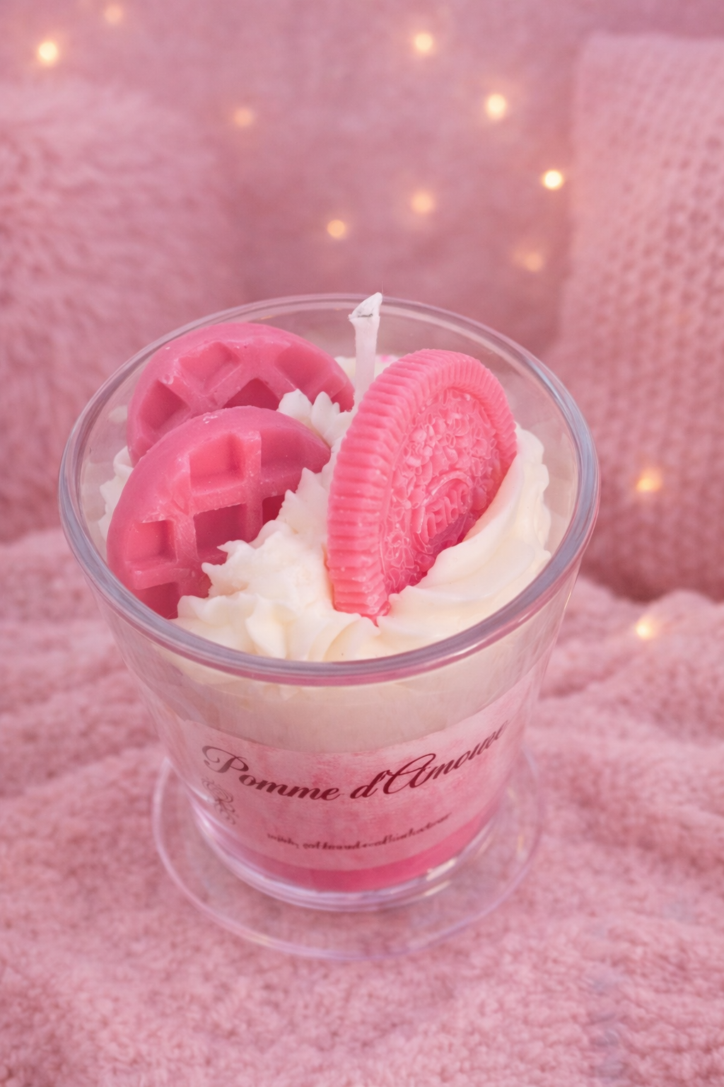 Bougie parfumée Pomme d’amour – Image 2